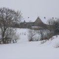 der Sonntag im Januar nach Schnee-Tief Daisy