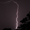 Gewitter am 10.06.2014 mit Einschlag im Bilstein-Sender - fotografiert von Michael Berg aus Bechterdissen